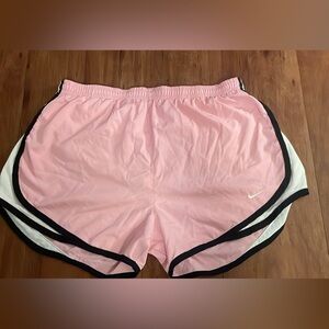 Nike Women's Athletic Shorts in Pink and Black